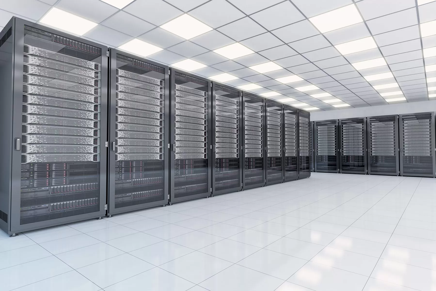Web Hosting Server Room